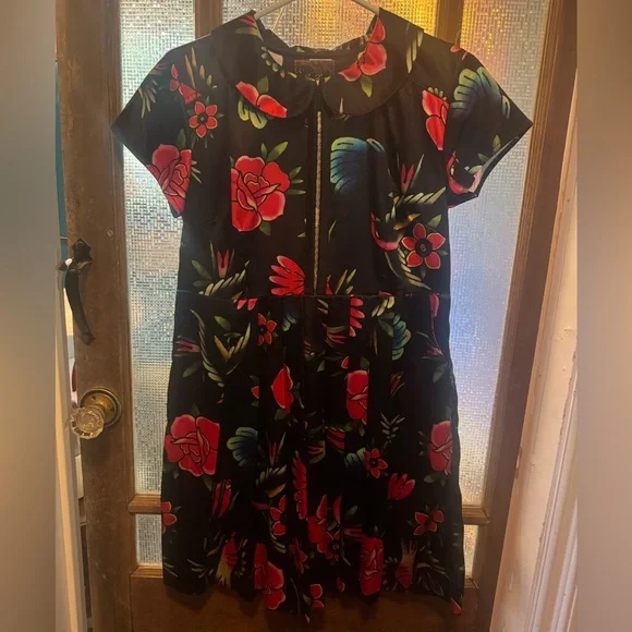 Iron Fist Traditional Tattoo Dress - Picture 1 of 6